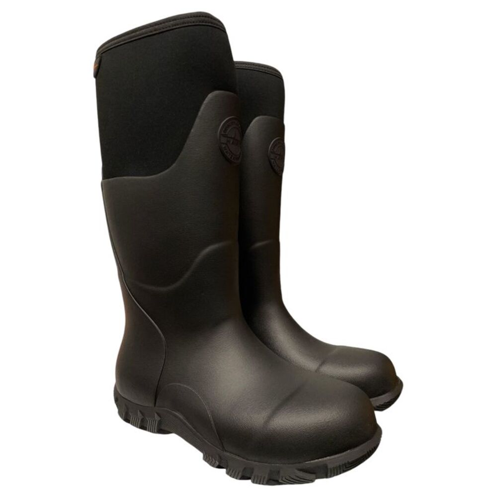 Habit Men's All-Weather Waterproof Rubber Boot, FW10065 - Black